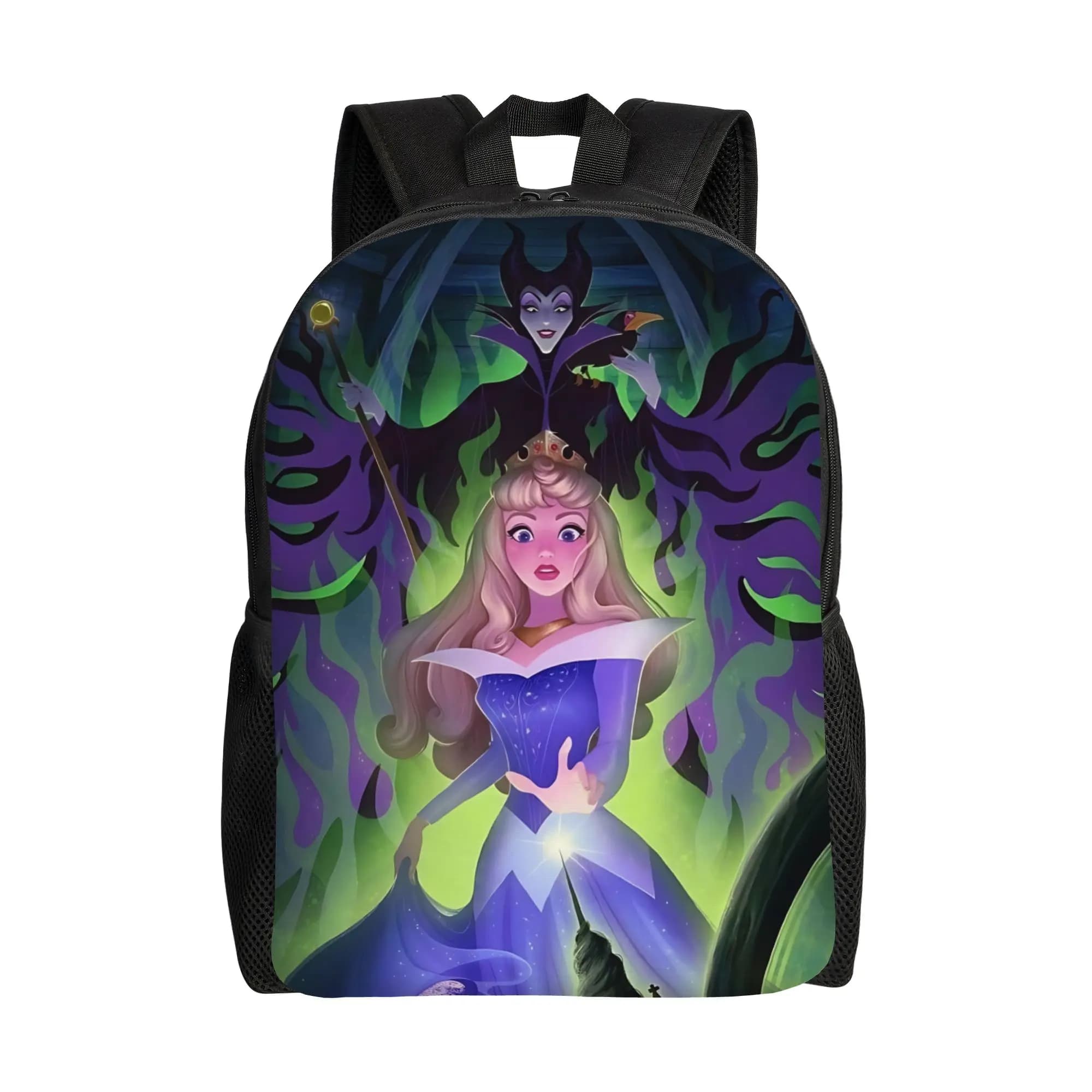 Zaino 1Piece Backpack Curse per il nuovo anno scolastico, borsa per laptop, regalo per il ritorno a scuola, La Bella Addormentata, inizio di un nuovo semestre