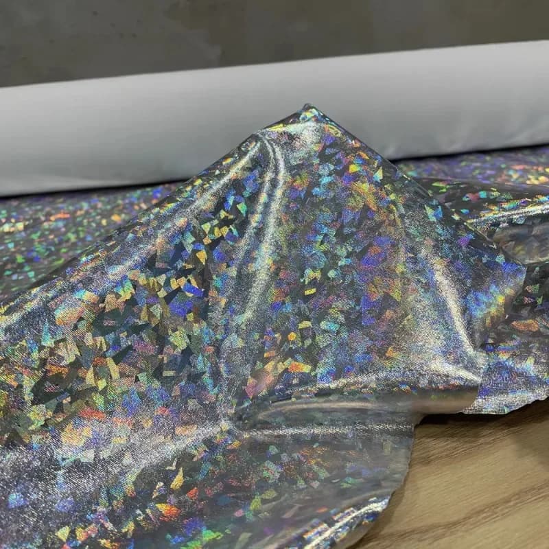 Tessuto abbronzante fantasia colorato costume da bagno elastico sfondo tessuto di design per abbigliamento fai da te misuratori di cucito materiale