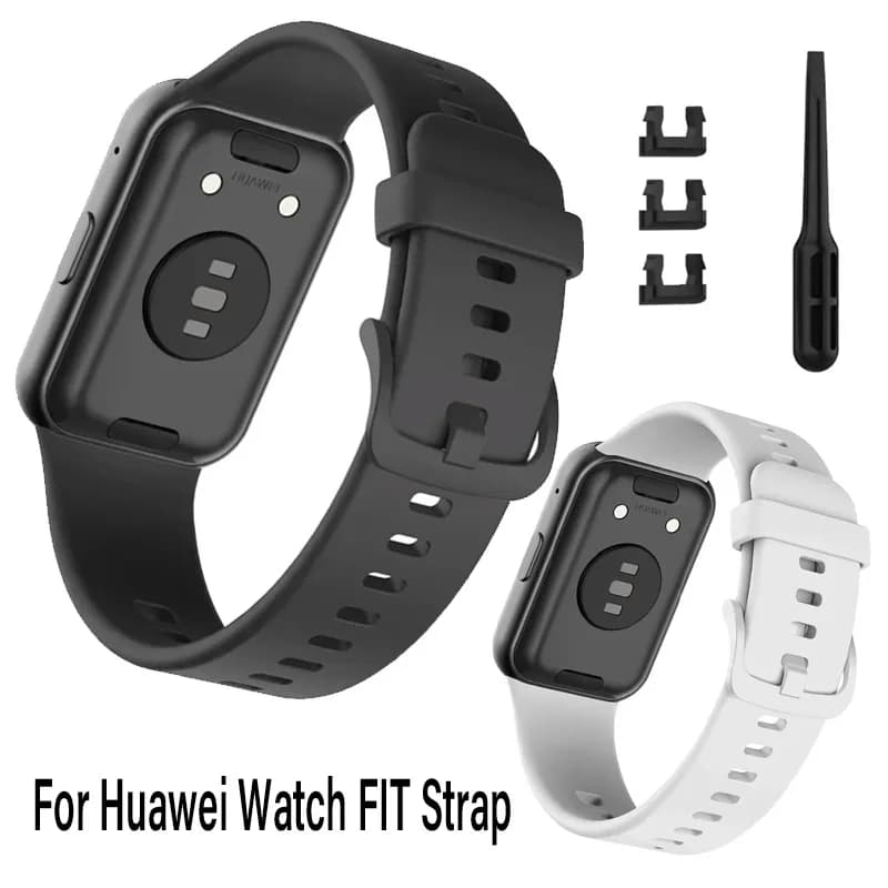Cinturino in silicone per Huawei Watch FIT cinturino accessori Smartwatch cinturino da polso di ricambio correa huawei watch fit nuovo cinturino NUOVO