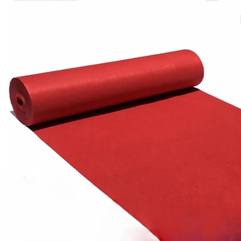 1 meter wide red carpet Wedding mat Custom length Runner for hallway Interior and exterior decoration Event mat, parties, weddings