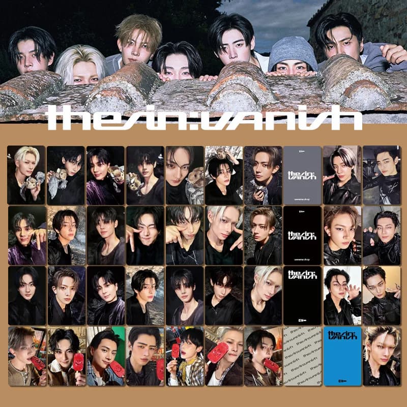 Nuova fotocard avatar KPOP di Stray Kids, ENHYPEN THE SIN: VANISH Album, JUNGWON HEESEUNG, fotocard da collezione, regali, decorazioni, festi