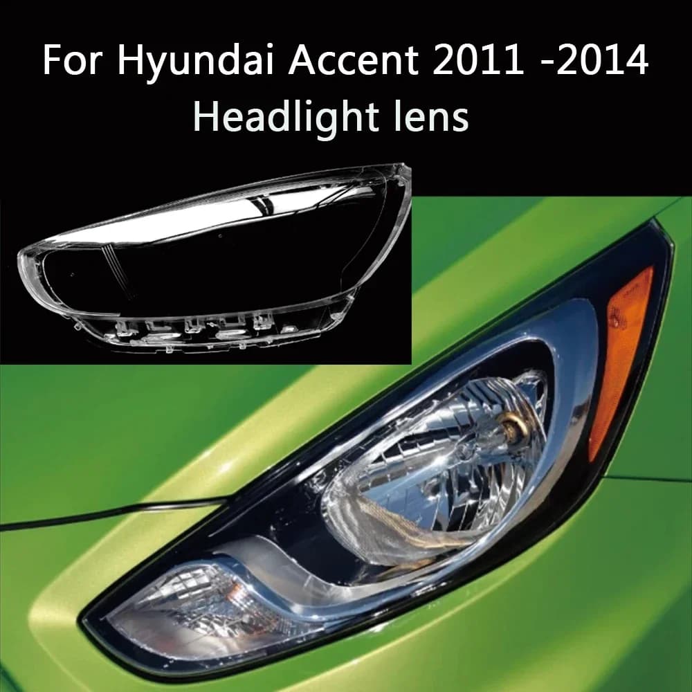 HTTCY Per Hyundai Elantra 2011 2012 2013 2014 anteriore Auto Faro Copertura Lente Borsette Coprilampada Paralume Faro Maschera Luce