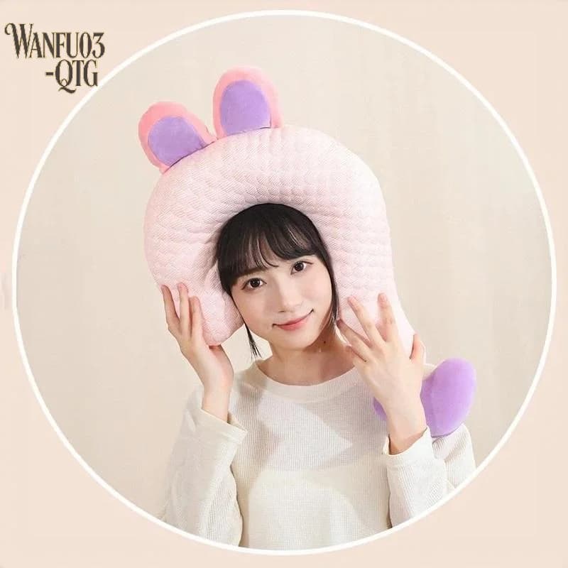 Hot Sale Cute Question Mark Shaped Plush Pillow Ergonomic Multifunctional Support Cushion For Travel Office Home Nap Use