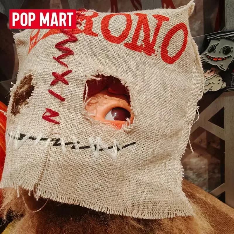 POP MART Hirono After Dark Series Plush Doll Pendant Genuine Blind Box Toys Mystery Box Doll Guess Bag Cute Anime Figure Gifts