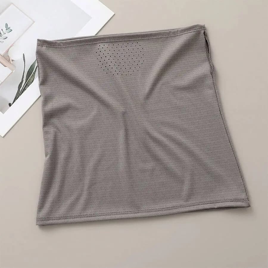 Unisex summer scarf for face and neck, breathable, light, for outdoors