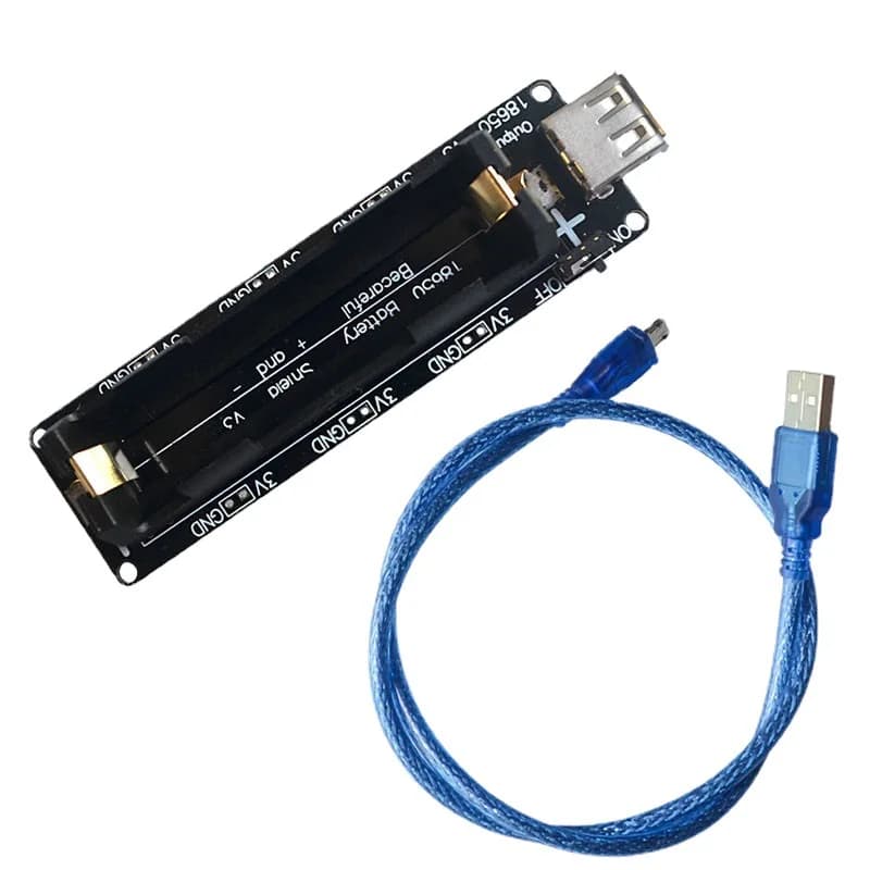 Scheda di sviluppo V3 per supporto batteria 18650 compatibile con Raspberry Pi 3, protezione da sovraccarico 5V