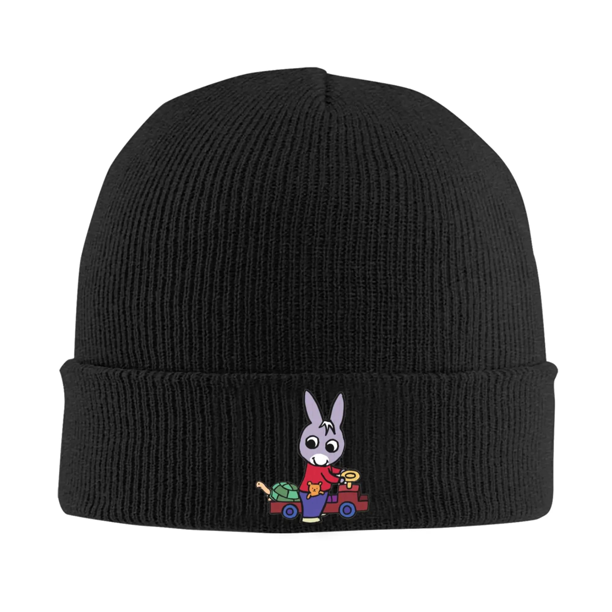 Lane Trotro Knit Hat Beanie Winter Hats Warm Acrylic Street Caps Men Women Gift,