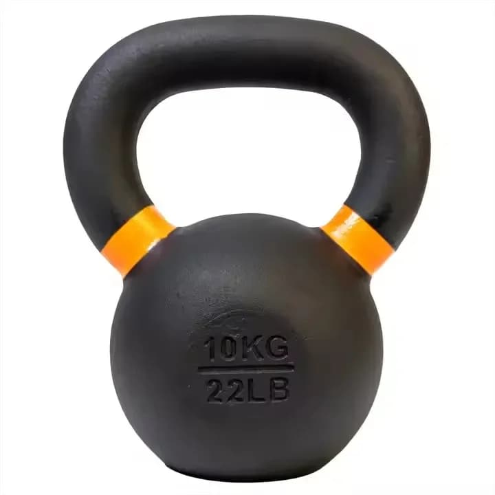 Kettlebell Professionale in Ghisa per Allenamento di Forza in Palestra con Impugnatura
