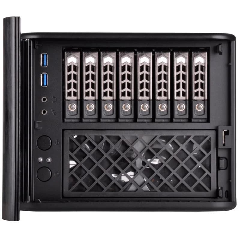 Telaio NAS da 2,5 pollici 10 Gigabit Archiviazione di rete Fiber Array Clip 4K Cloud privato come servizio