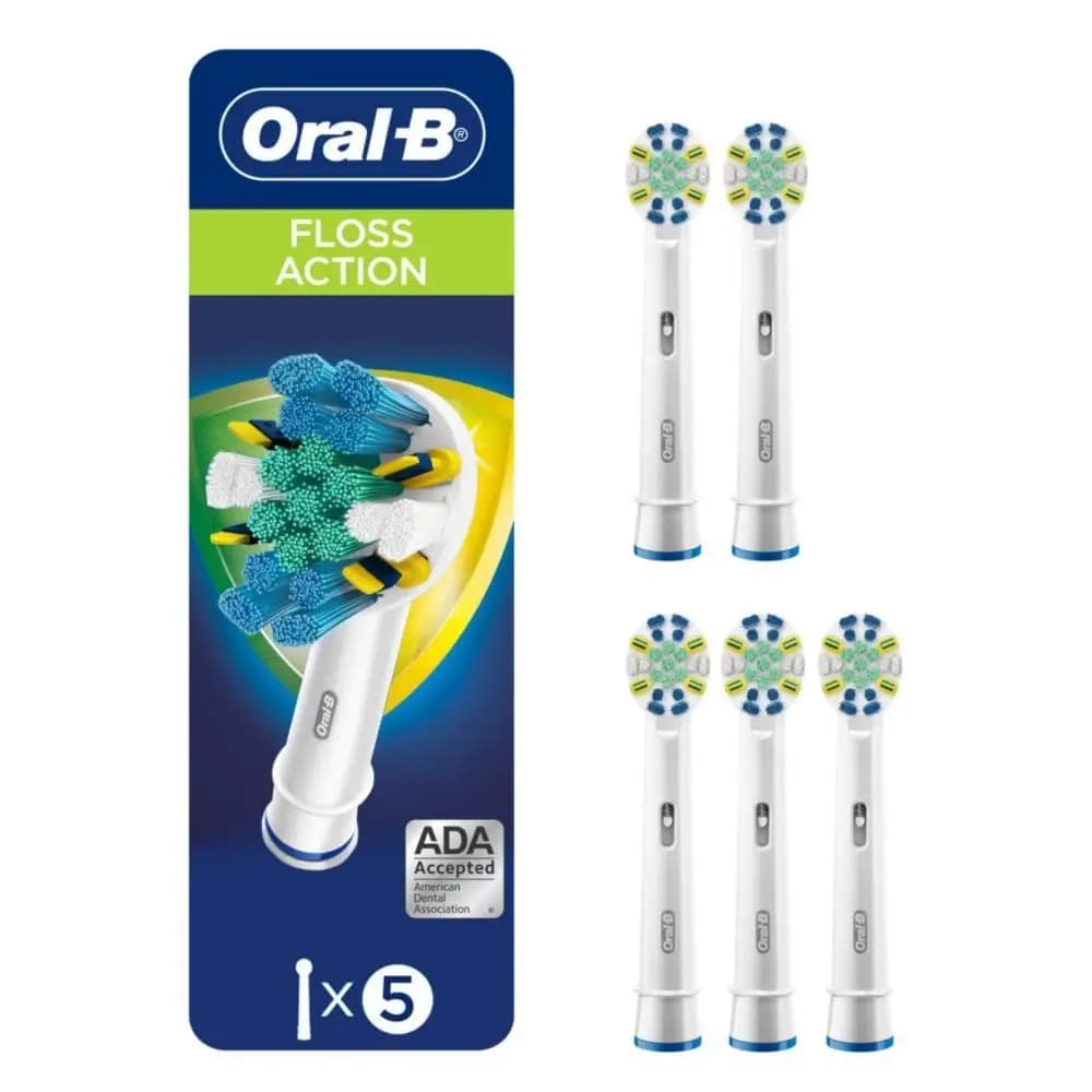 Pack of 5 spare parts for electric brush
