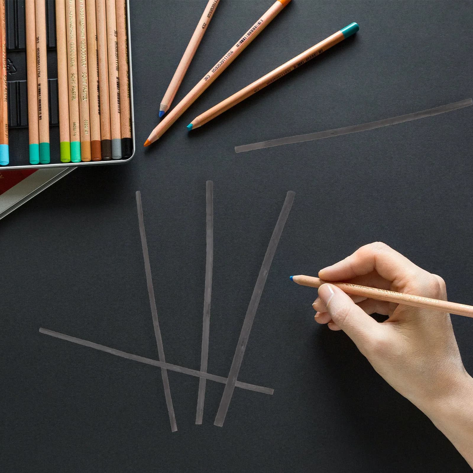 25 Pcs Natural Willow Charcoal Beginners Sticks Drawing Compressed Soft Pencils for Vine Medium