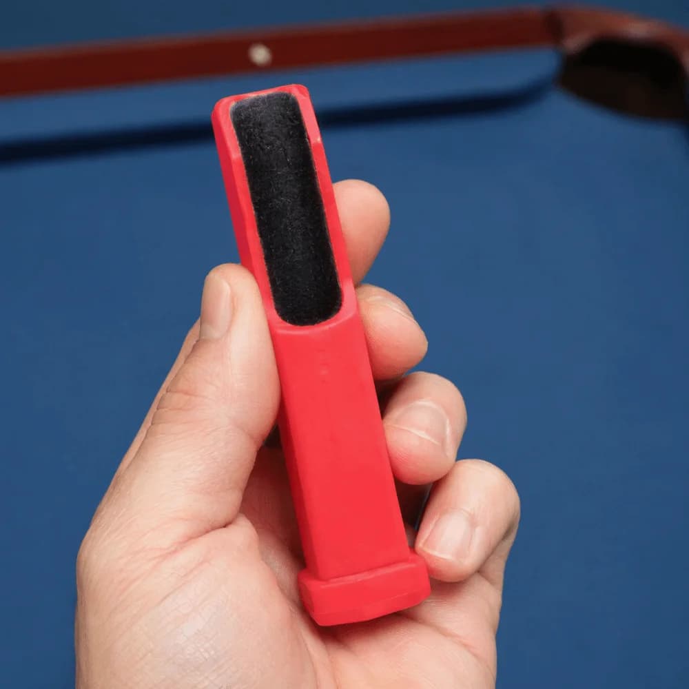 5PCS Double Sided Pool Cue Tip Shaper Outer Fine Sandpaper Inner Coarse Sandpaper Cue Tip Sander Red Black Sandpaper