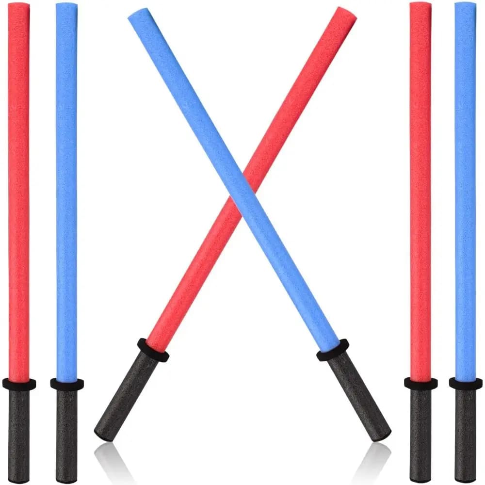 New Party Favors Pool Noodles Foam Light Saber Toy Foam Long Pool Noodle Stick Pool Backyard Toys Summer Outdoors