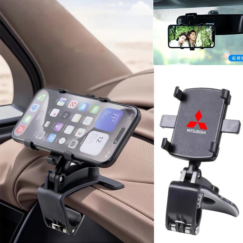 Car phone support, dashboard support, GPS protection for Mitsubishi Outlander Mirage Eclipse Cross Pajero ASX EVO Lancer