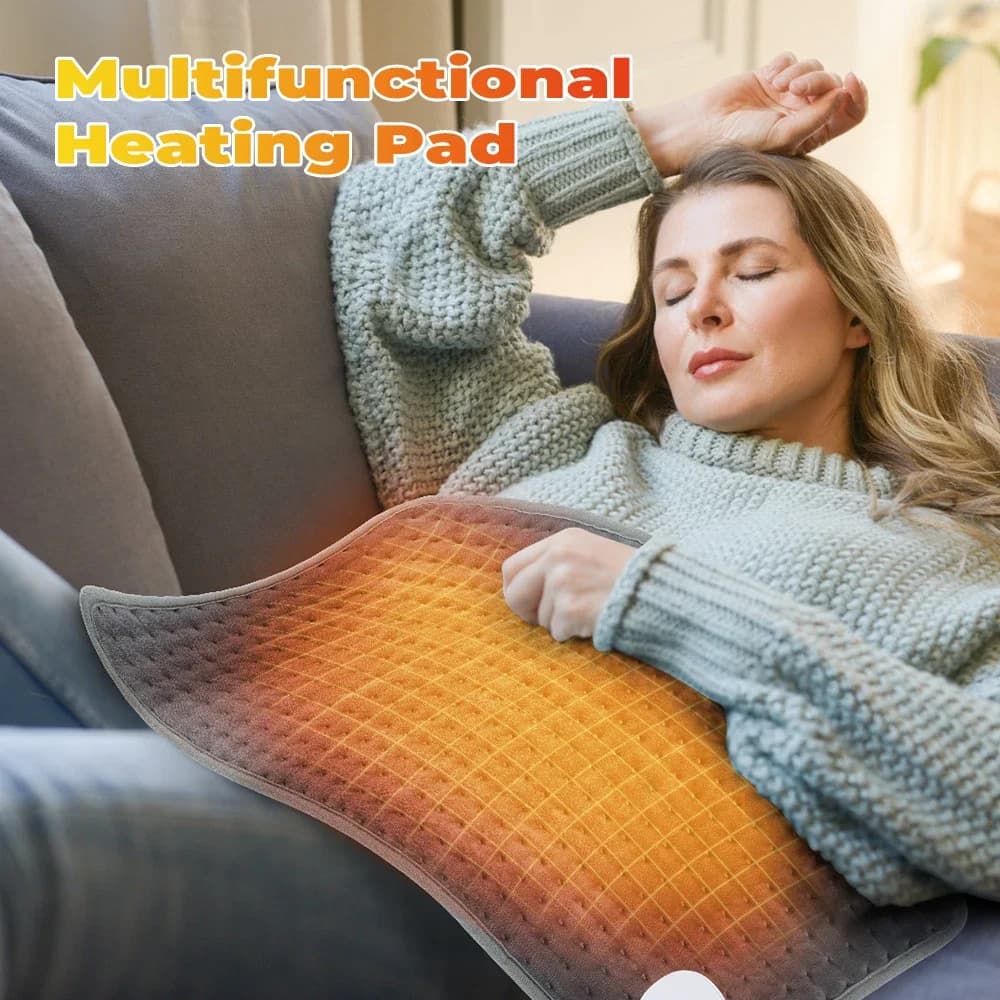 60*30CM coperta elettrica uso domestico Pad riscaldante multifunzionale divano in grafene coperta riscaldante lavabile termico tappetino riscaldante invernale