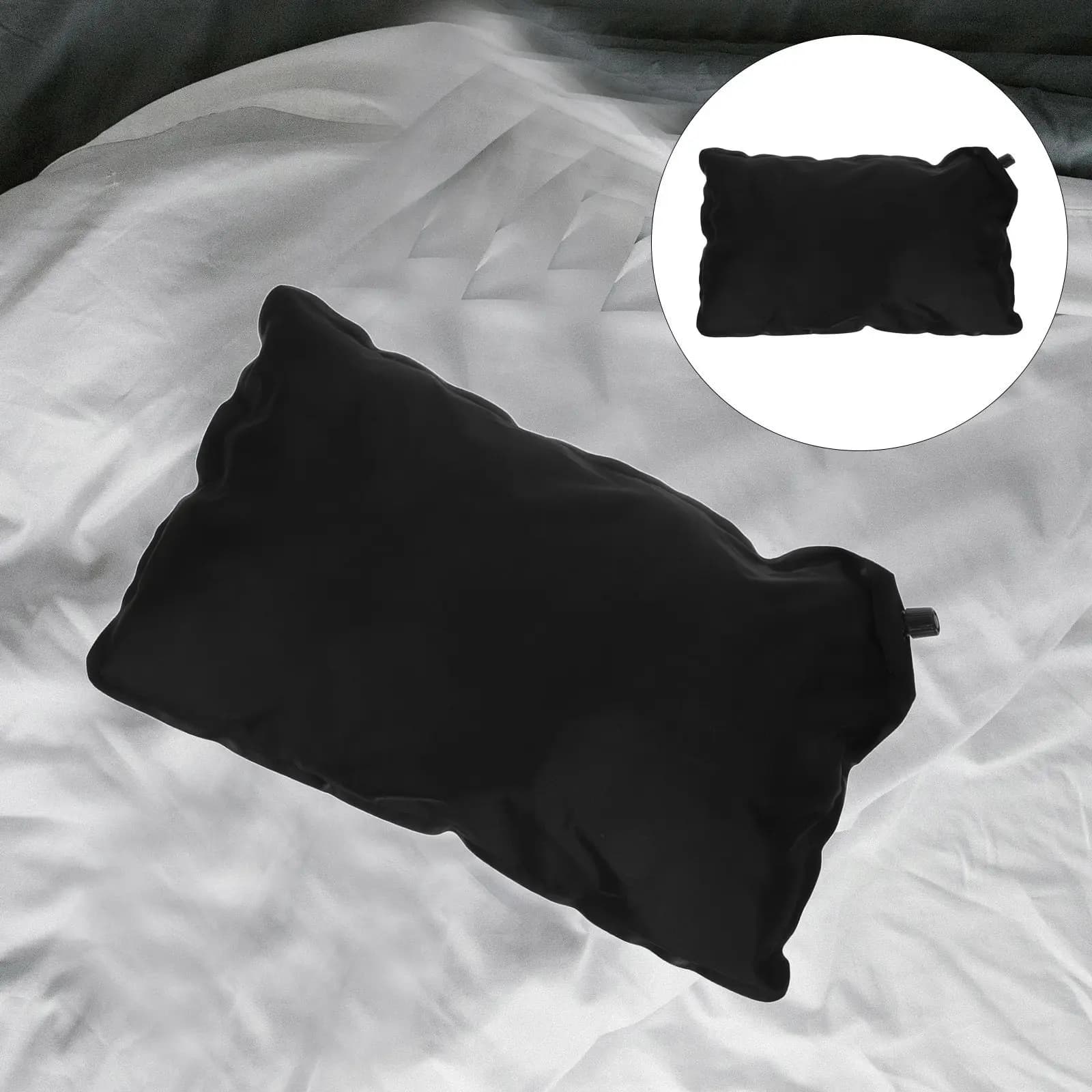 Cuscino da Viaggio Gonfiabile Leggero, Compatto e Portatile per Campeggio, Escursionismo, Avventure all'Aperto, Viaggi Aerei e Auto