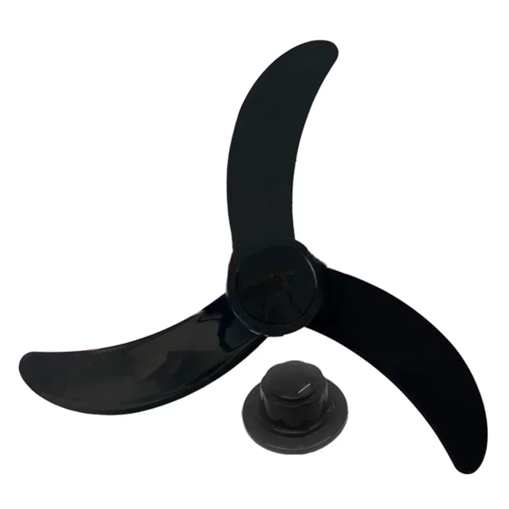Ventilatore elettrico domestico Pala del ventilatore da 18 pollici Potente 3 pale Installazione semplice Plastica PP leggera e duratura