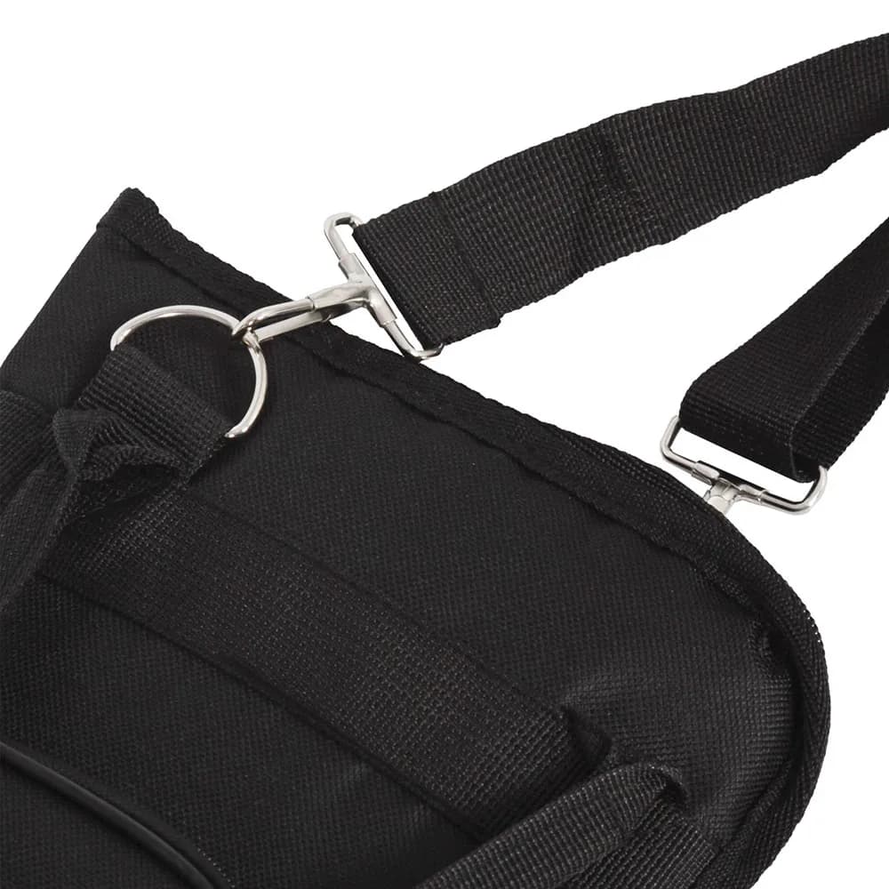 Borsa da concerto per bacchette per batteria resistente all'acqua 600D con comoda cinghia, manico con impugnatura e imbottitura in cotone da 5 mm - Tessuto Oxford
