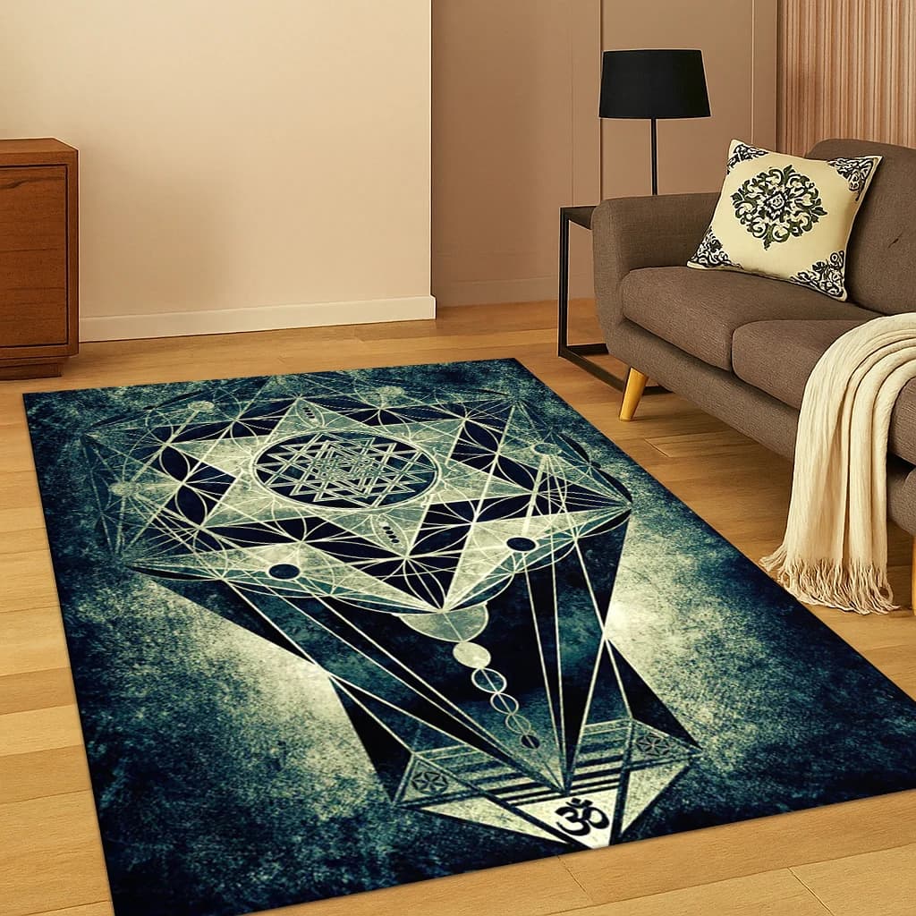 7 chakra for living room sofa, home bedroom decoration, anti-slip carpet gift for games room
