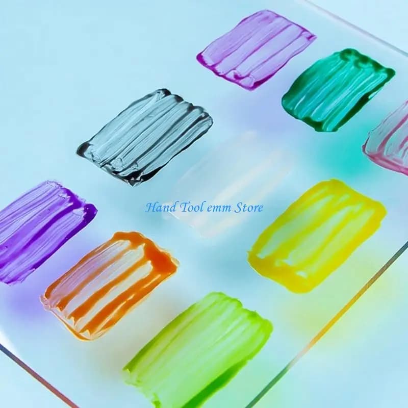 H37F Acrylic Glass Paint Stain Glass Paints for Wine Glass,Bulb,Waterproof Acrylic Enamel Paint for Porcelain,Window Ceramic
