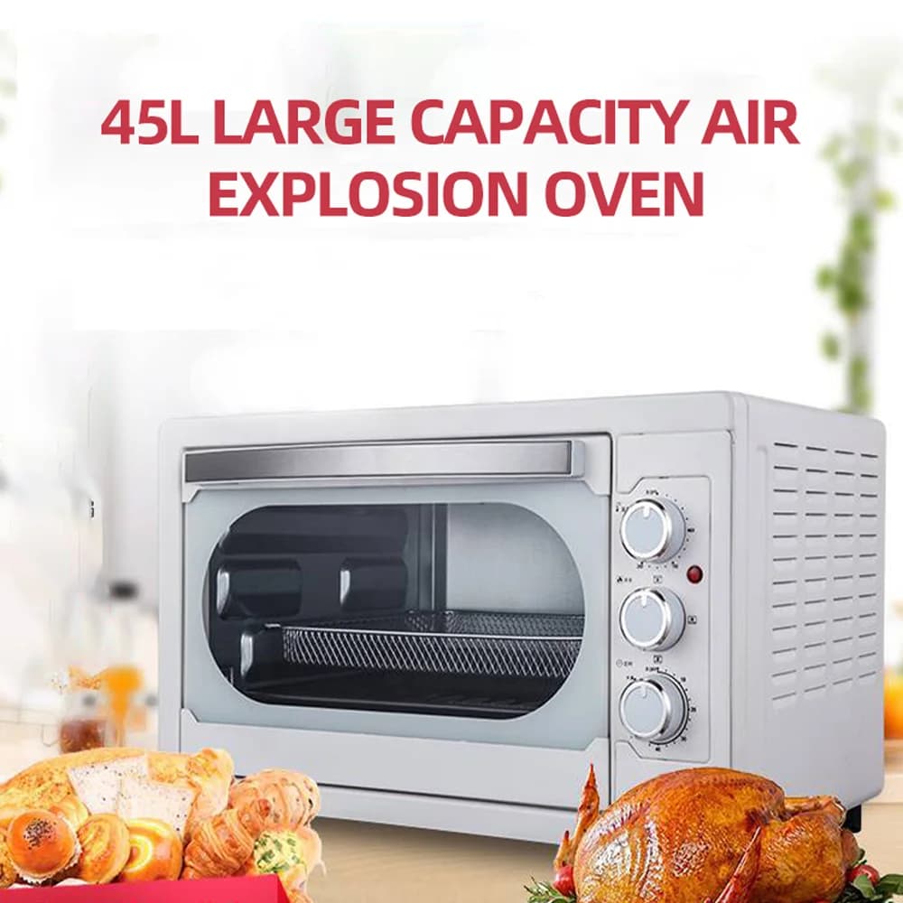 Fully automatic 45 liters oven Commercial electric oven Stainless steel air cooler Oven machine Pizza ovens