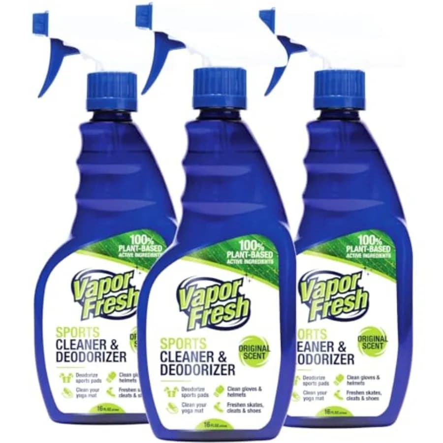 Vapor Fresh Detergente e Deodorante Sportivo - Per Guanti da Boxe, Attrezzature Sportive, Caschi, Borse da Palestra, Attrezzi da Palestra e Altro - Naturale