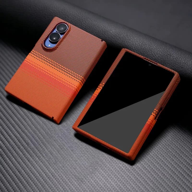 For Samsung Galaxy Z Fold 8 Ultra Case Hard PC Carbon Fiber Middle Hinge Flim Magnetic Protective Back Cover For Z Fold 8 7 6 5