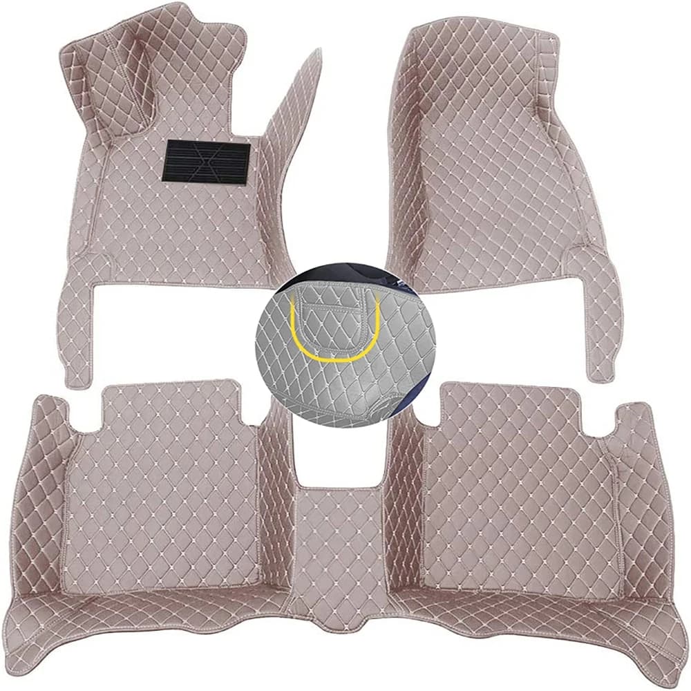 Per Ssangyong Rexton Rexton-W Auto In Pelle Impermeabile Personalizzato Tappetini Per Auto Tappeti Piede Coche Accessorie Rivestimento Del Pavimento