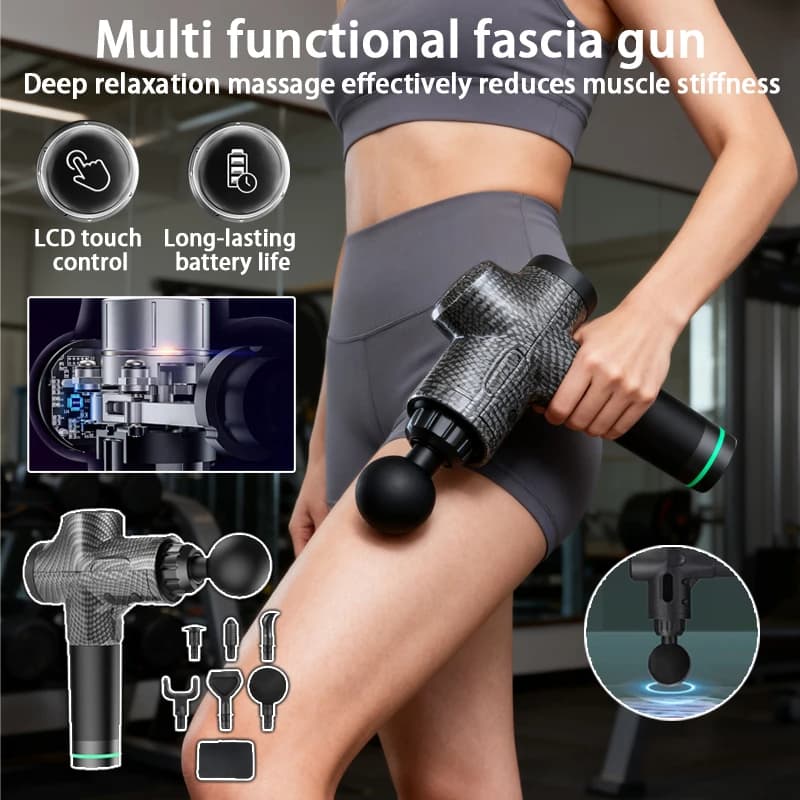New Home Multi-functional Sport Fitness Sports Professional Massage Vibration Muscle Relaxation Adjustment Impact Massage