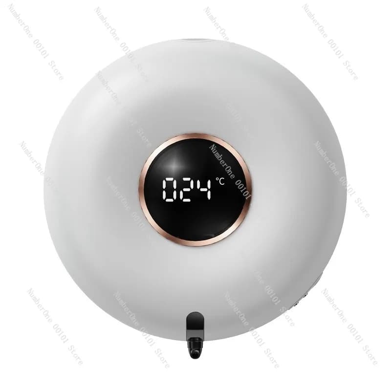 Dispenser di sapone a ciambella, macchina disinfettante per le mani con schiuma a rilevamento automatico, dispenser per lavaggio schiuma intelligente senza contatto