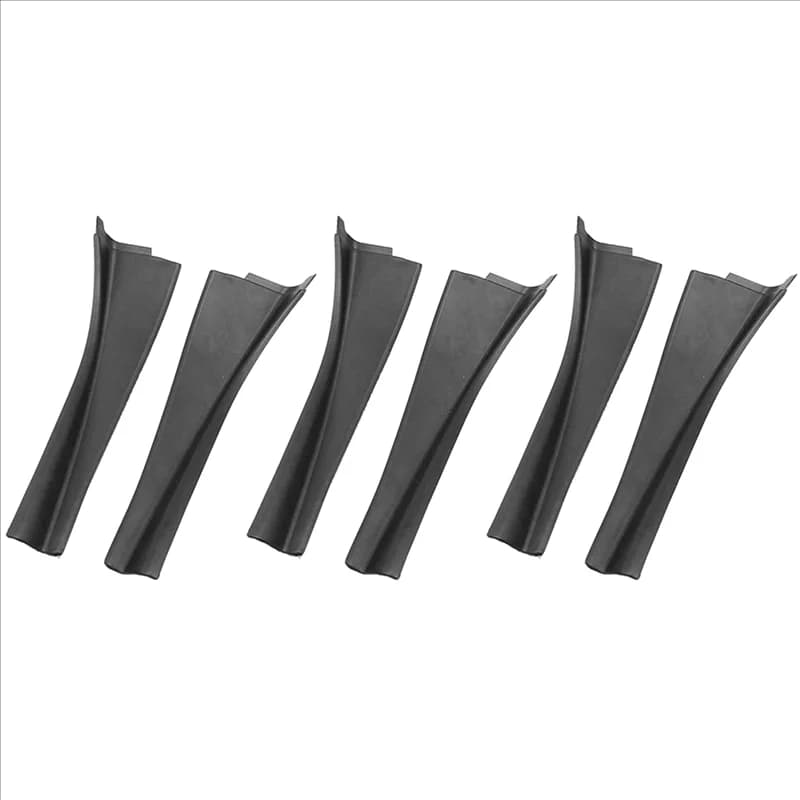 A48P-6X Car Front Windshield Wiper Side Trim Cover Water Deflector Cowl Plate Left Right Fit For Nissan Qashqai J10 2008-2015