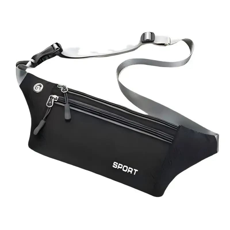 Homefish Multifunctional Nylon Chest Waist Bag Unisex Running Belt Pouch Mobile Phone Pocket Outdoor Travel Fanny Pack