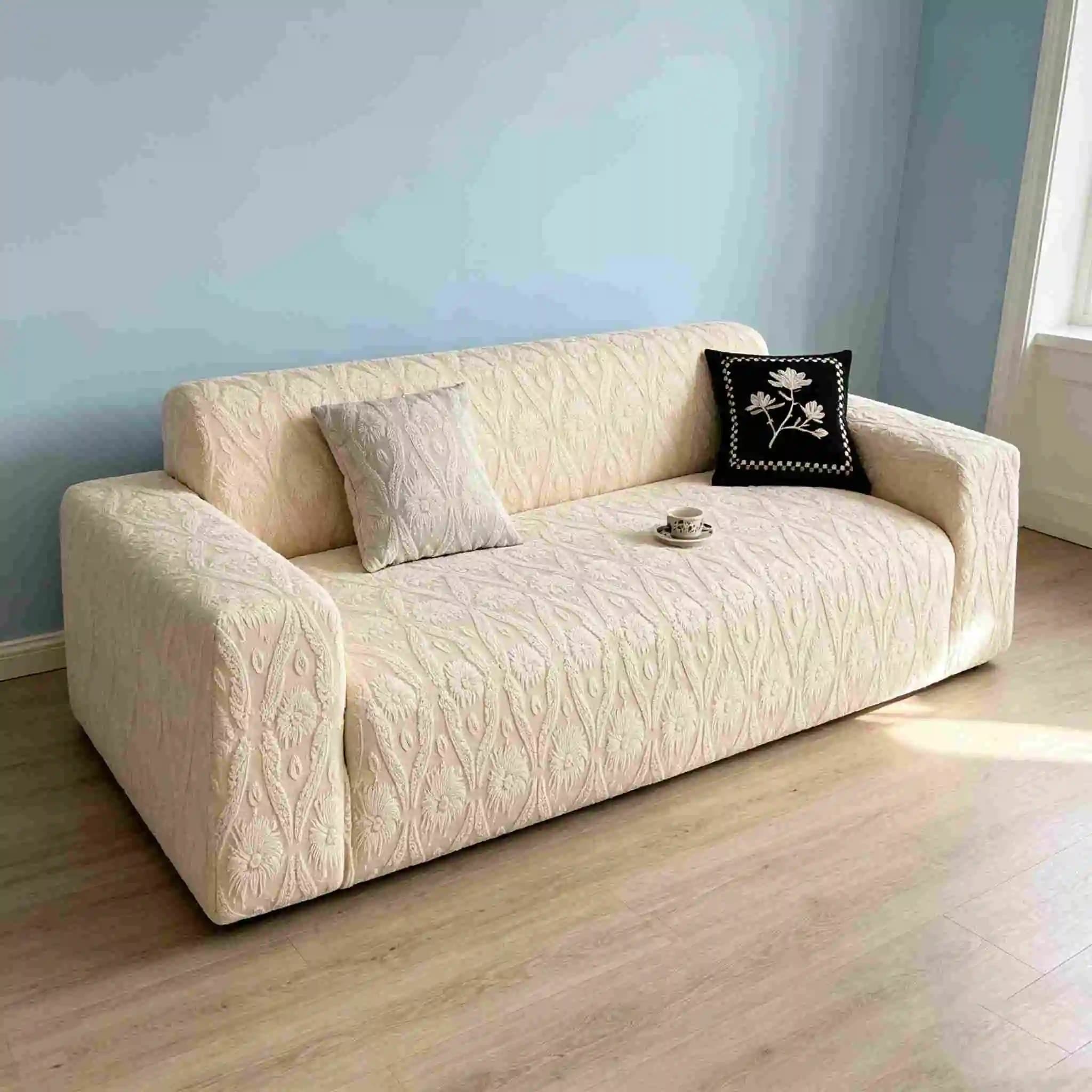Jacquard Elastic Sofa Cover Thicken Dust Cover Sofa Pad Four Seasons Universal Couch Protector Covers