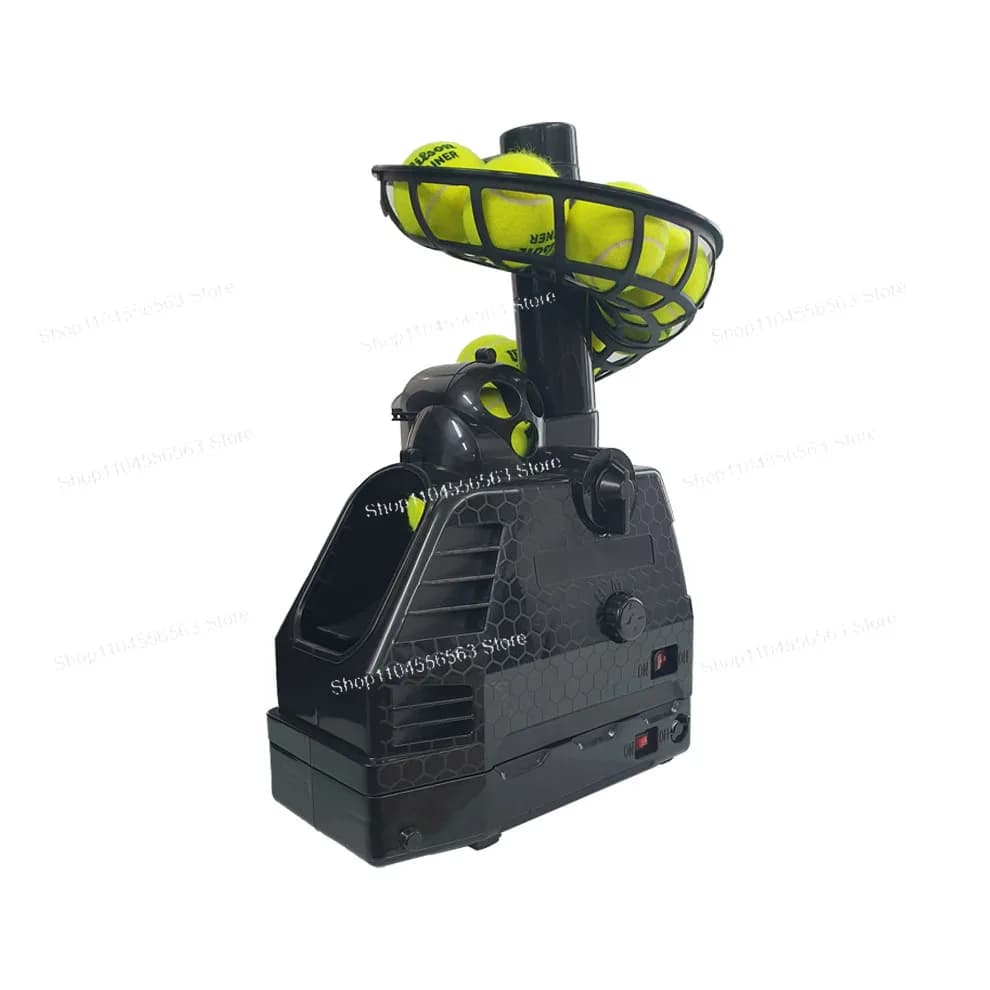 Lanciatore portatile per palline da tennis, lanciatore automatico telecomandato per esercitarsi