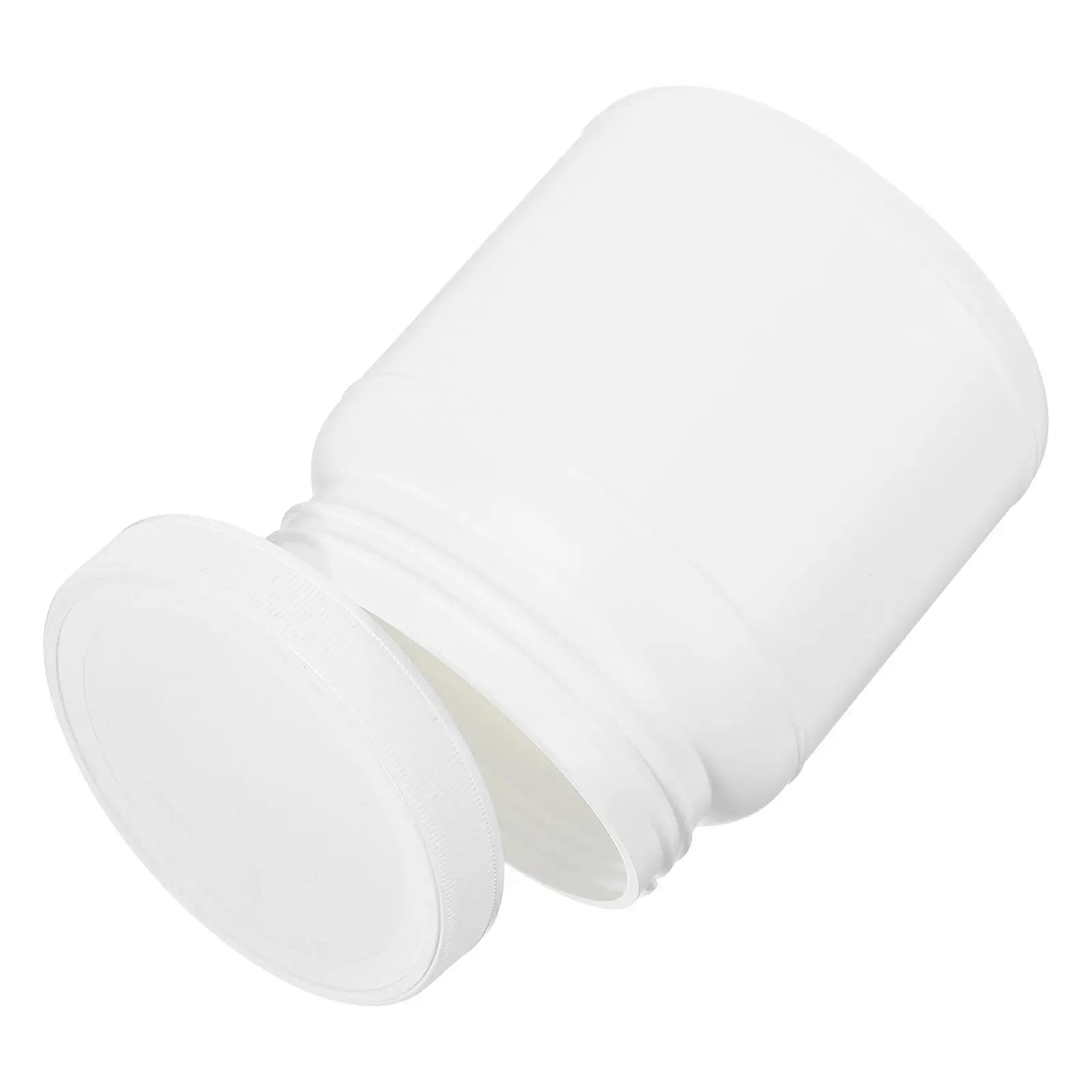 Plastic Storage Jar Airtight Sealed Container Wide Mouth Large Capacity Milk Powder Protein Powder Kitchen Organizer