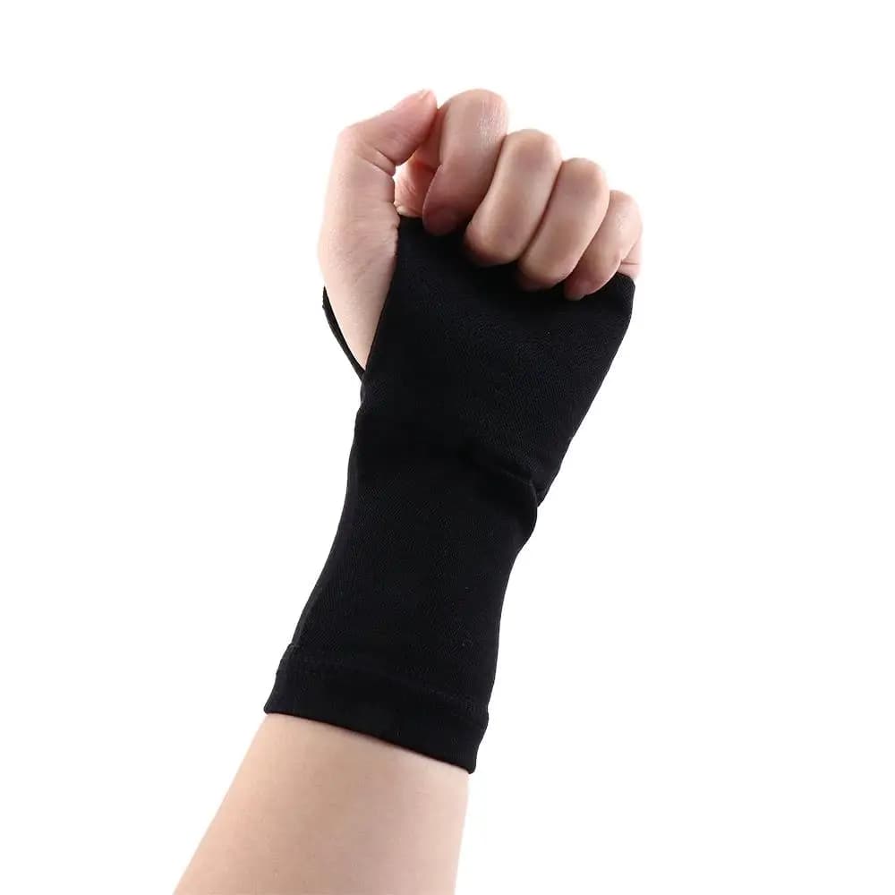 Supporto per Polso con Fascia Compressiva per Sindrome del Tunnel Carpale, Distorsioni, Distensioni, Guanti di Supporto per Artrite