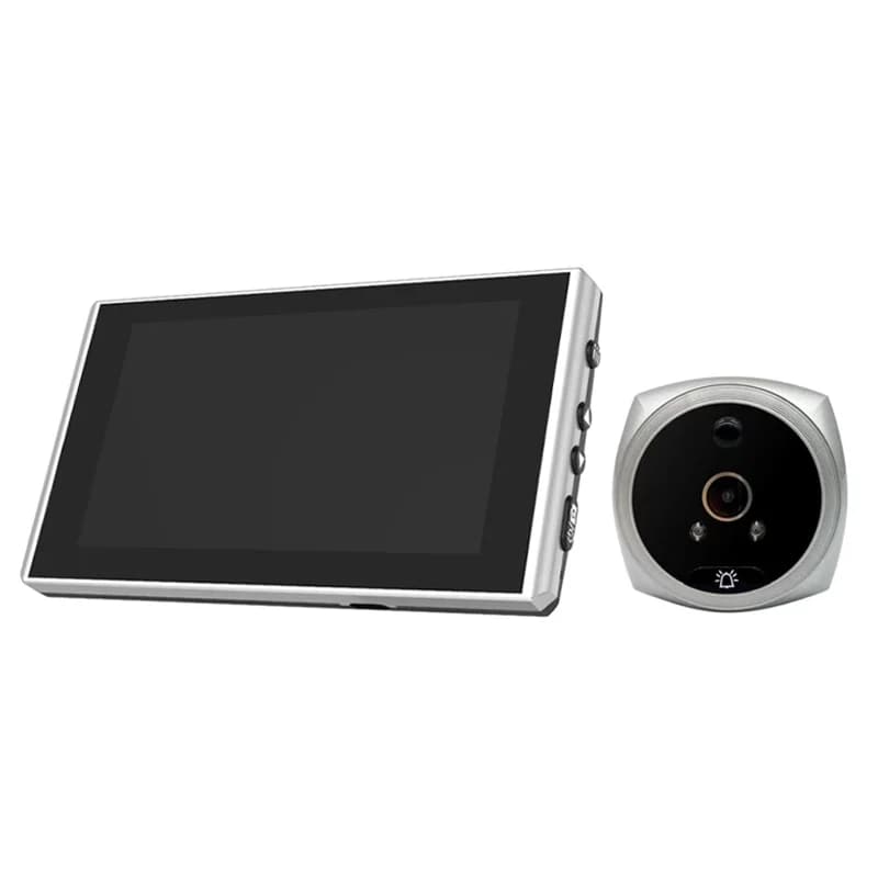 Schermo LCD da 4.5 pollici Video campanello digitale spioncino telecamera per visore con angolo di 145 gradi PIR Night Vision Motion Detection