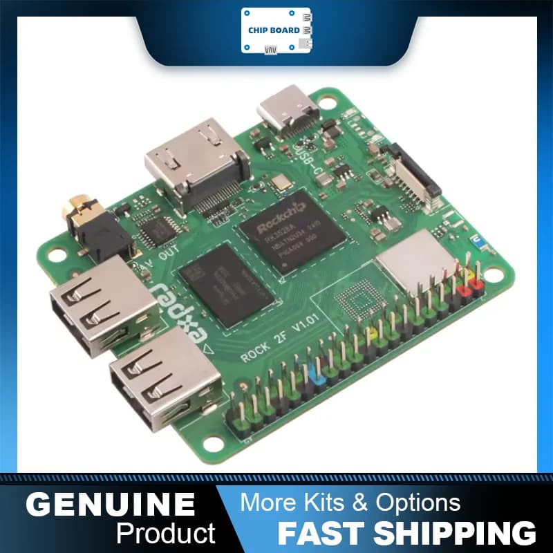 Radxa ROCK 2F spins RK3528A quad-core performance with GPU and HDMI 4K output for multimedia applications