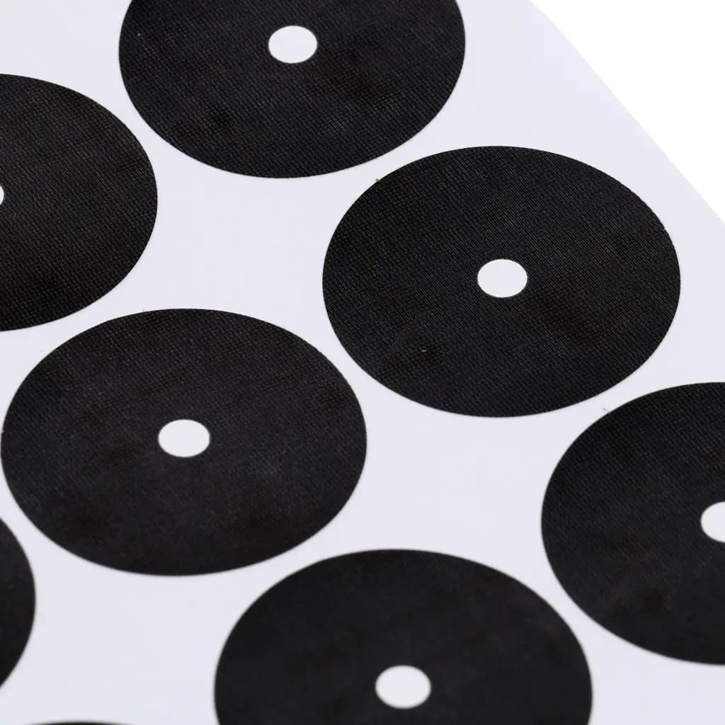 Black Billiard Table Spot Stickers 30pcs Cue Ball Positioning Dots for Pool Table Accessory