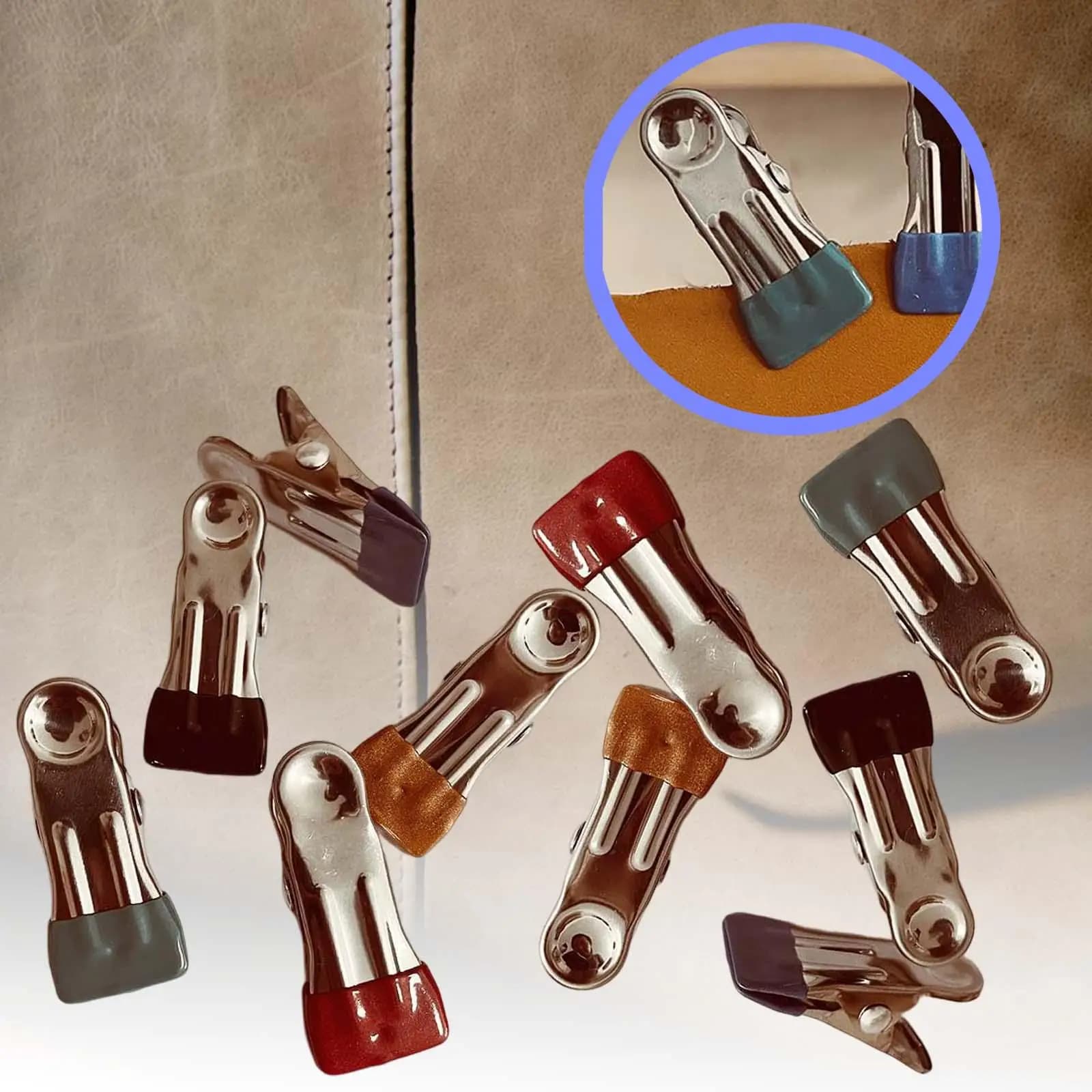 Strong Sewing Clips Edge Sealing Fabric Position Clip Tool Set for Sewing Things and Craft Accessories