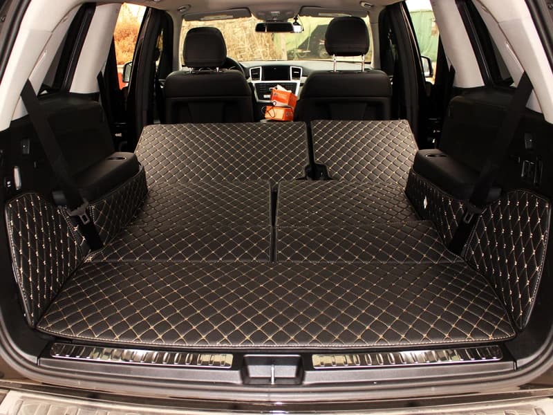 Tappetini bagagliaio speciali personalizzati per Mercedes Benz GL 350 X164 2011-2006 7 posti cargo liner tappetino bagagliaio tappeti copertura per GL350 2010