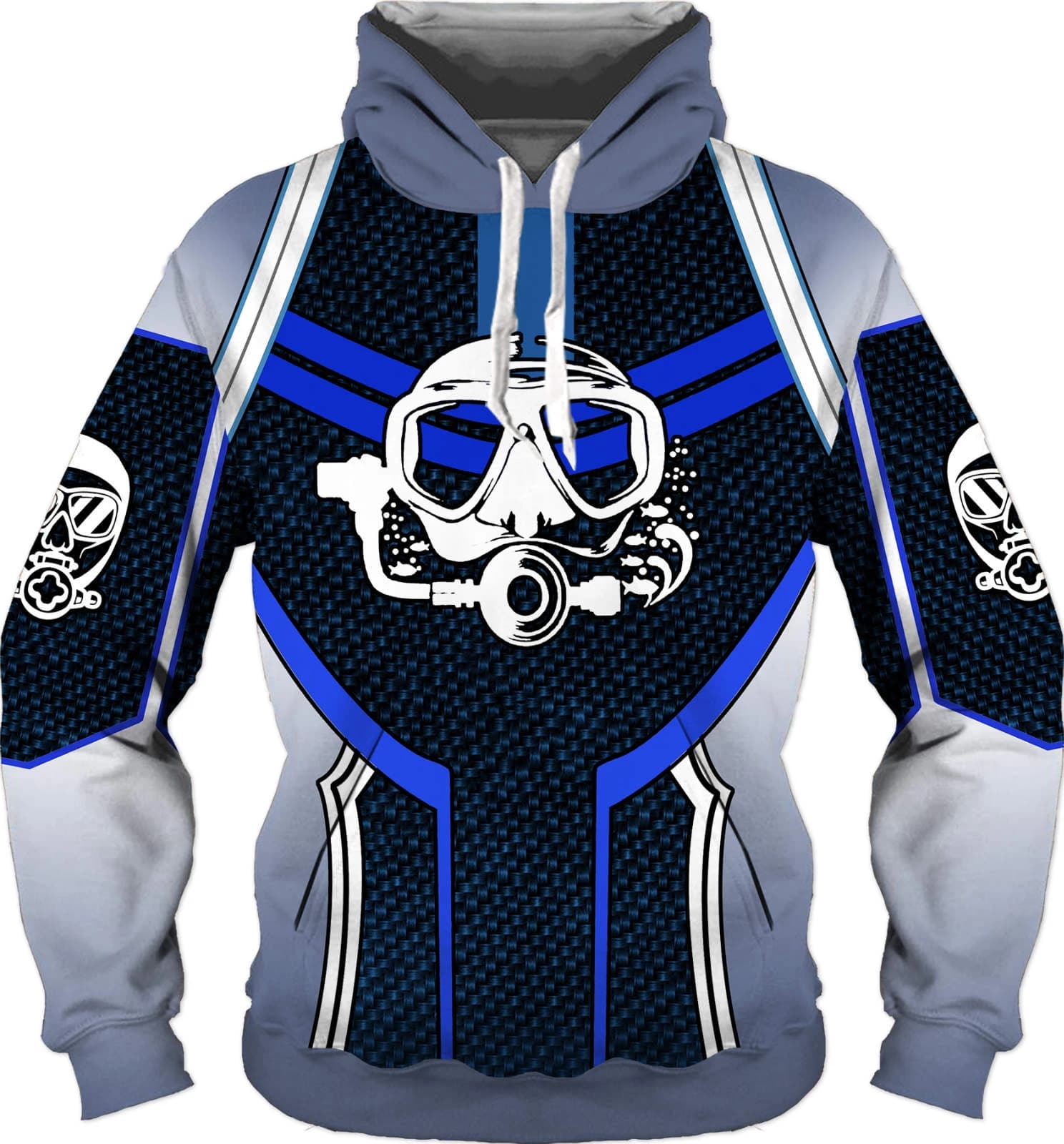 Felpe con cappuccio da uomo Scuba Diving Pullover Casual moda stampa 3D giacca con cappuccio abbigliamento sportivo Casual vestiti con cappuccio Cosplay