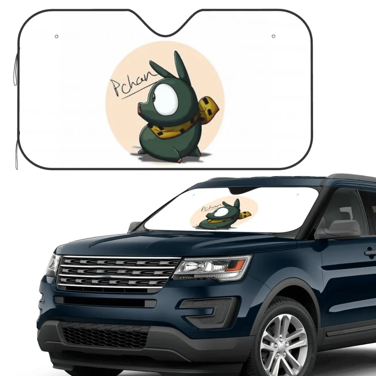 P Chan Ranma Parasole Parabrezza Auto Parabrezza Anteriore Finestra Parasole Accessori Coperture
