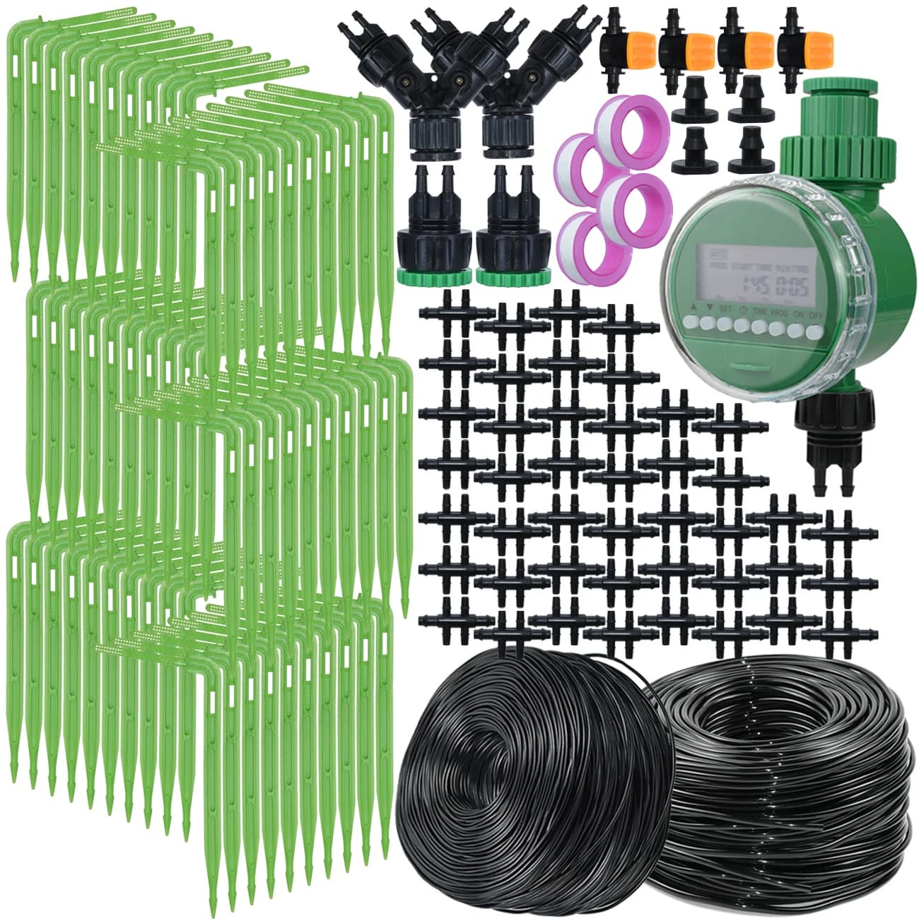 Sprycle greenhouse automatic irrigation garden irrigation system drop irrigation system Kit 4/7mm to 3/5mm dripping arrow tube for Bonsai Pot Plant