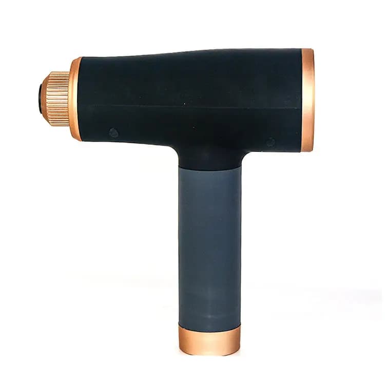 Box Wholesalers Professional Chiropractic Body Deep Muscle Massage Gun LCD Hand Touch Screen Vibration Massage Gun