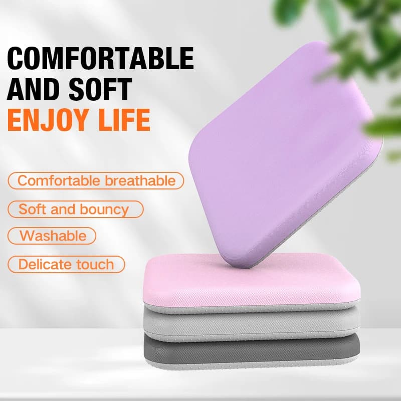 Cuscino per Auto, Cuscino per Sedia da Ufficio, Imbottitura in Memory Foam, Cuscini per Sedia a Rotelle, Poltrona, Pouf Decorativo, Divano, Sedia a Dondolo, Scrivania, Casa