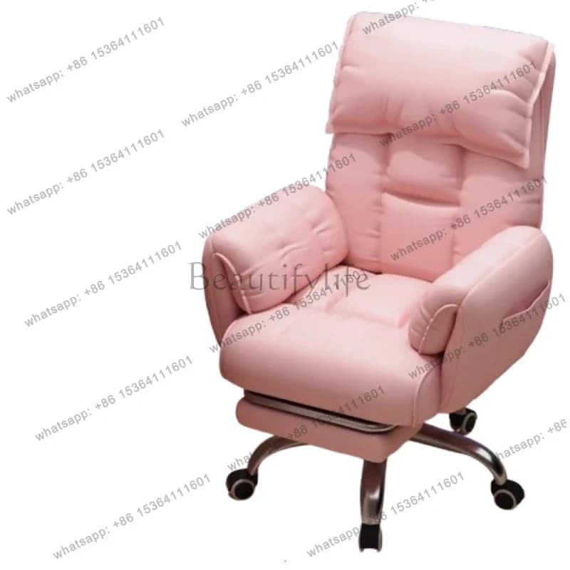yj9 Sedia da gioco moderna ed ergonomica Computer Esecutive Meditazione Sedia da ufficio di fascia alta Poggiapiedi Ufficio da conferenza Meuble Furnitu