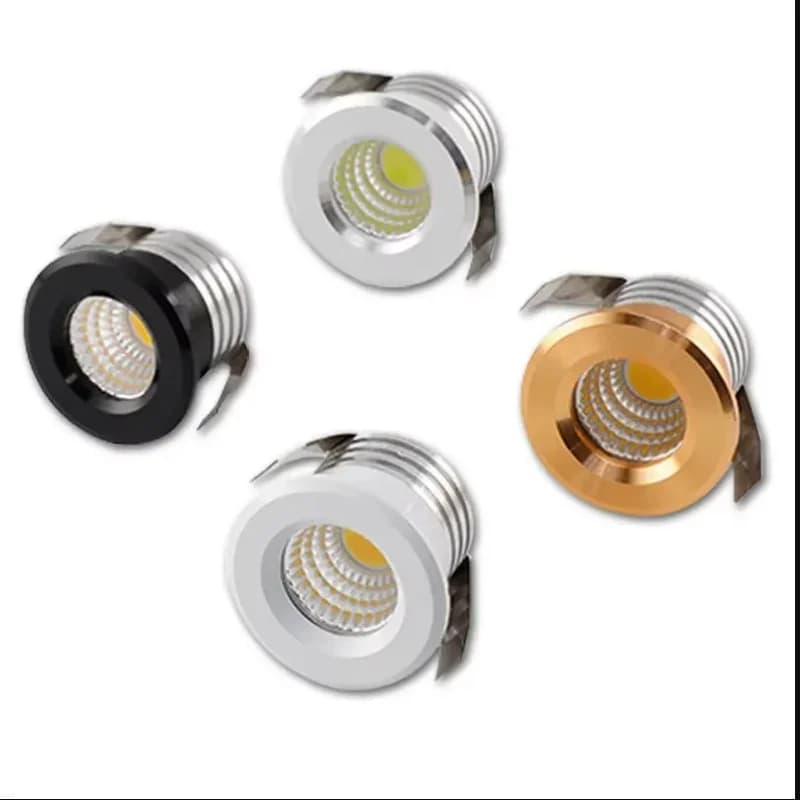 Mini Embedded Dimmable LED Ceiling Light 3W Spotlight COB Downligh 110V-220V Cabinet Living Room Interior Decoration