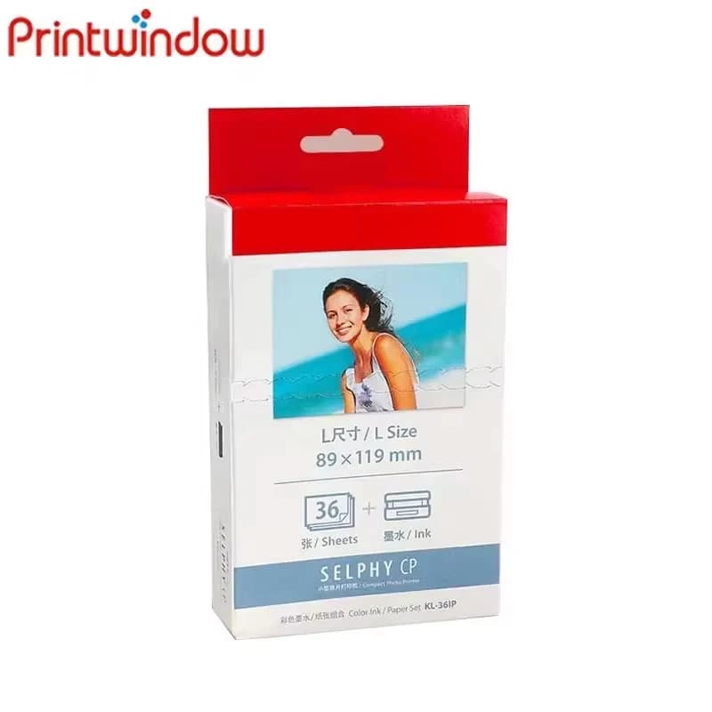 Stampante fotografica originale Selphy KL-36IP per Canon CP800 CP810 CP900 CP910 CP1200 CP1300 CP1500 Carta fotografica per sublimazione da 5 pollici