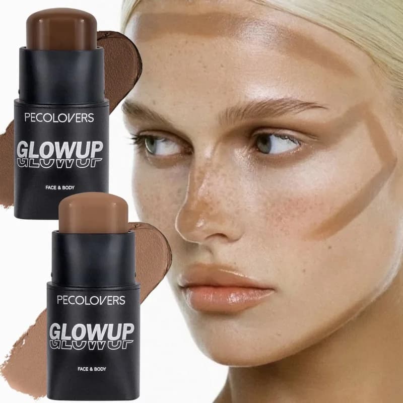 1 pezzo copri cerchi scuri e segni di acne, correttore stick, ombretto per il corpo, ombretto per il naso, contorno stick per creare un trucco impeccabile